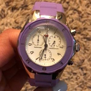 Michele Tahitian Jelly Bean Lavender Watch